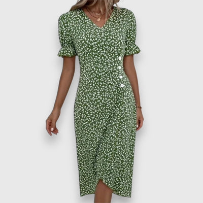 Victoria | Elegant Floral Dress