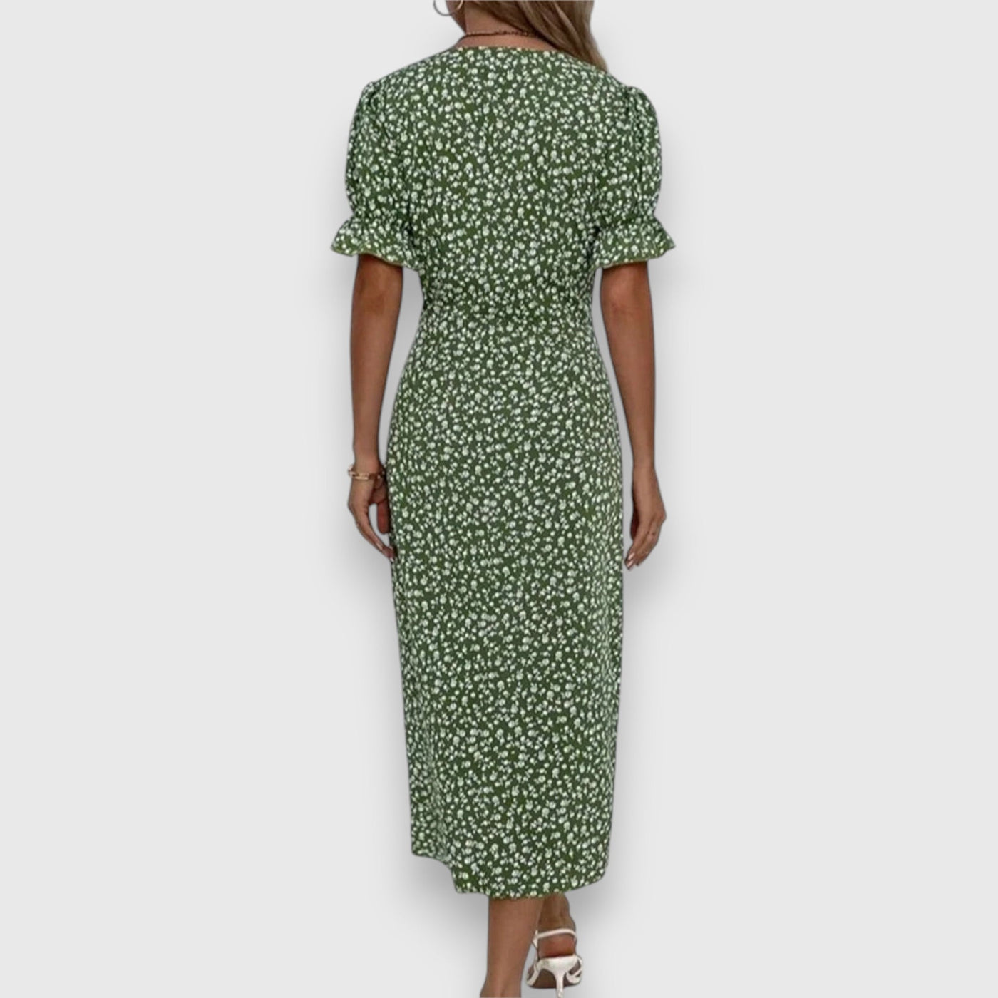 Victoria | Elegant Floral Dress