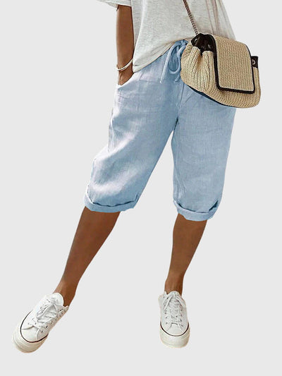 Victoria | Elegant Paisley Women's Trousers