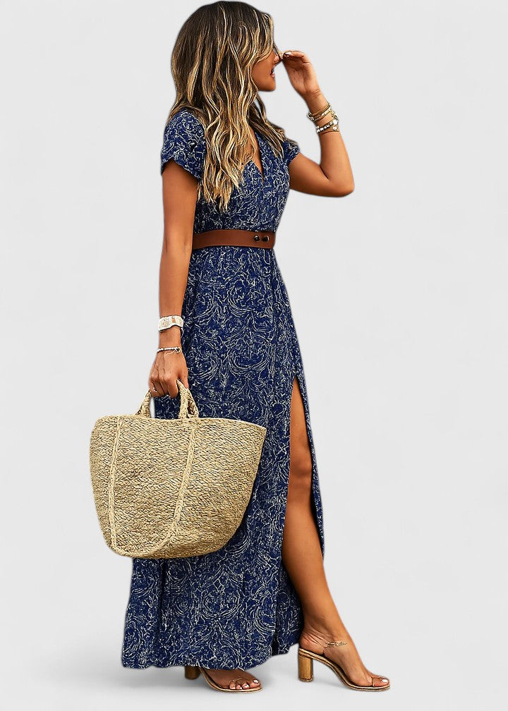 Victoria | Stylish Boho Maxi Dress