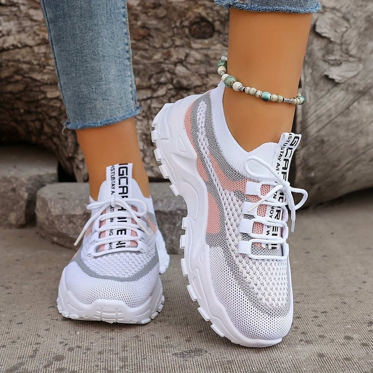 Victoria | Breathable Knit Sneakers