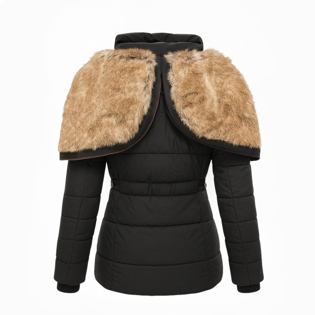 Olivia | Fur Lined Hooded Winter Coat