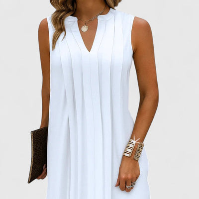 Victoria | Elegant Flattering Dress with V-Neck