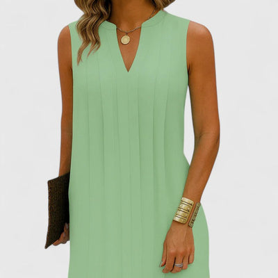 Victoria | Elegant Flattering Dress with V-Neck