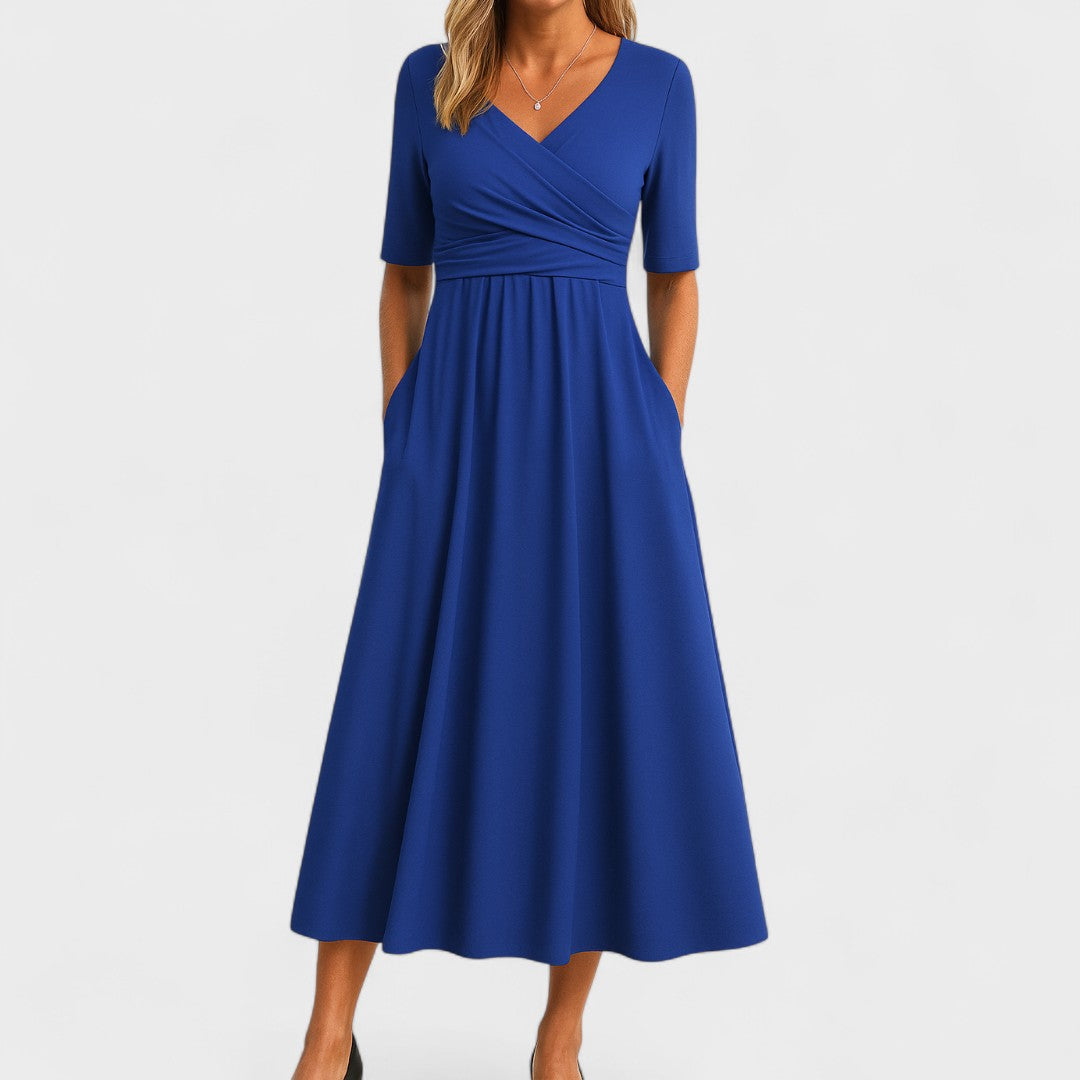 Victoria | Elegant Midi Dress