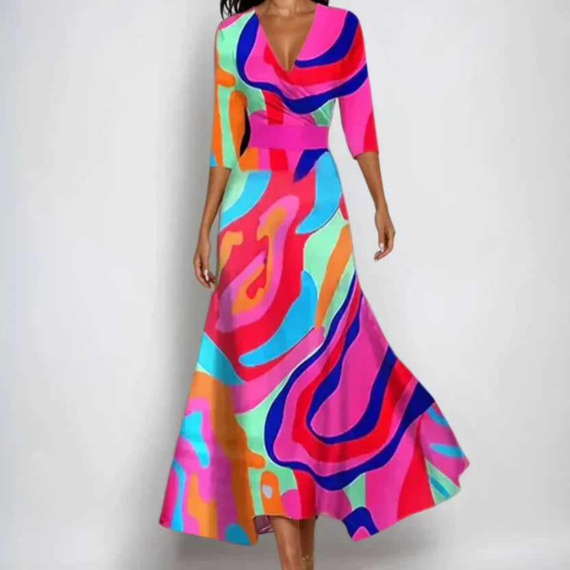 Victoria | Luxury Floral Dress