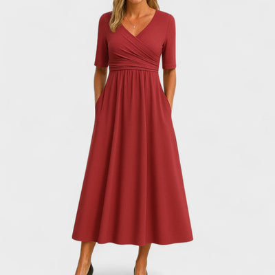 Victoria | Elegant Midi Dress