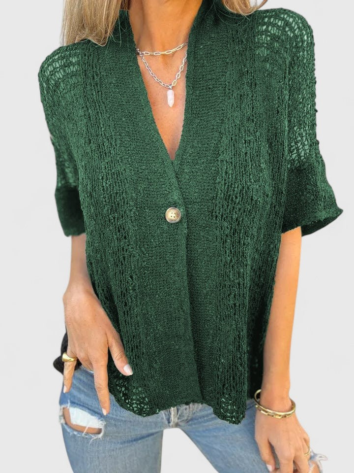 Victoria | Elegant Knitted Shirt