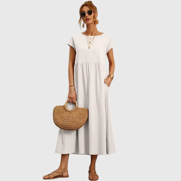 Victoria | Comfortable Midi Dress