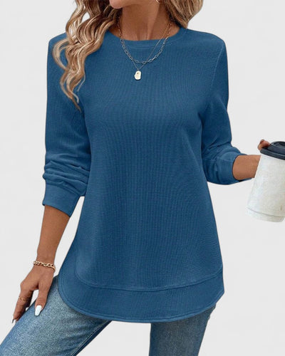 Victoria | Elegant O-Neck Long Sleeve