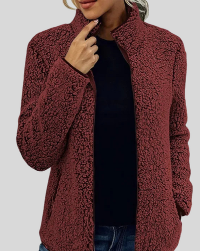 Victoria | Elegant Casual Fleece Jacket