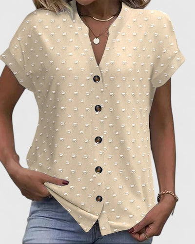 Victoria | Comfortable V-Neck Shirt