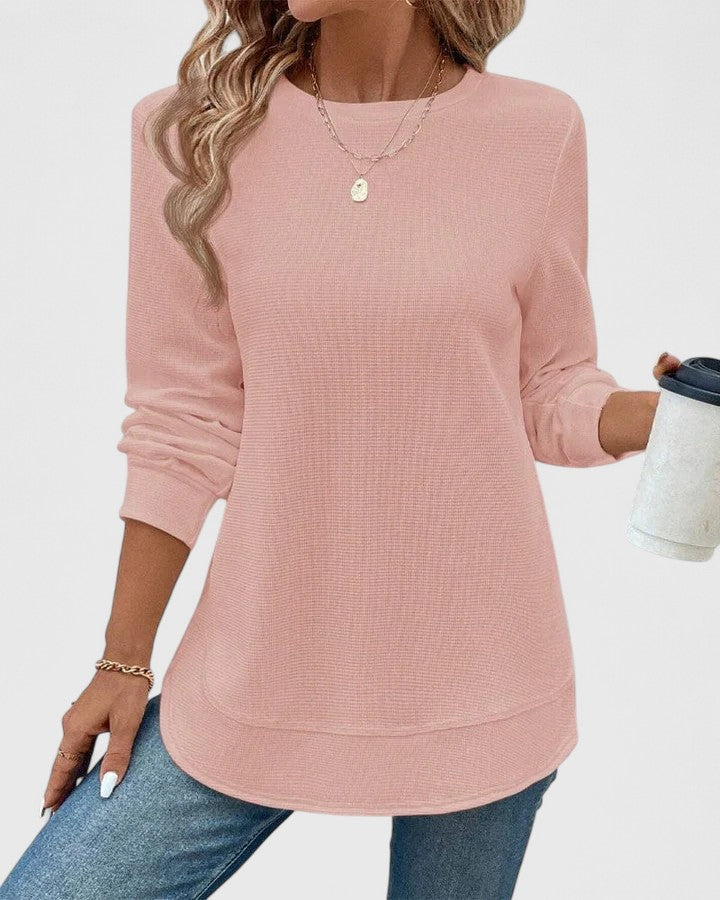 Victoria | Elegant O-Neck Long Sleeve