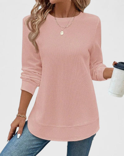 Victoria | Elegant O-Neck Long Sleeve