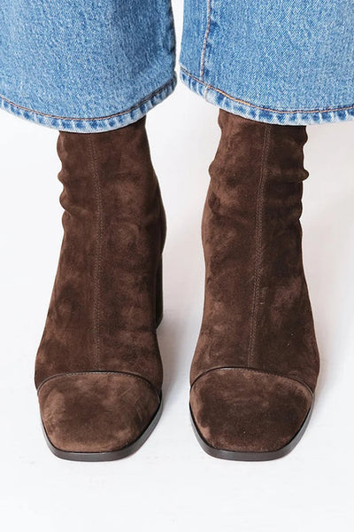Olivia | Elegant Suede Ankle Boots