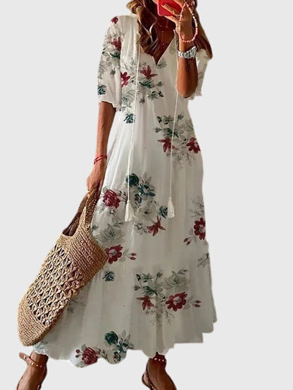 Olivia | Boho Vintage Summer Dress
