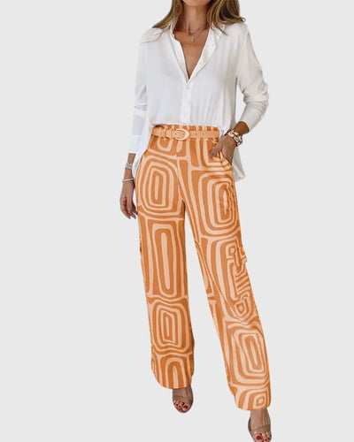 Victoria | Stylish Trousers + Free Blouse & Belt