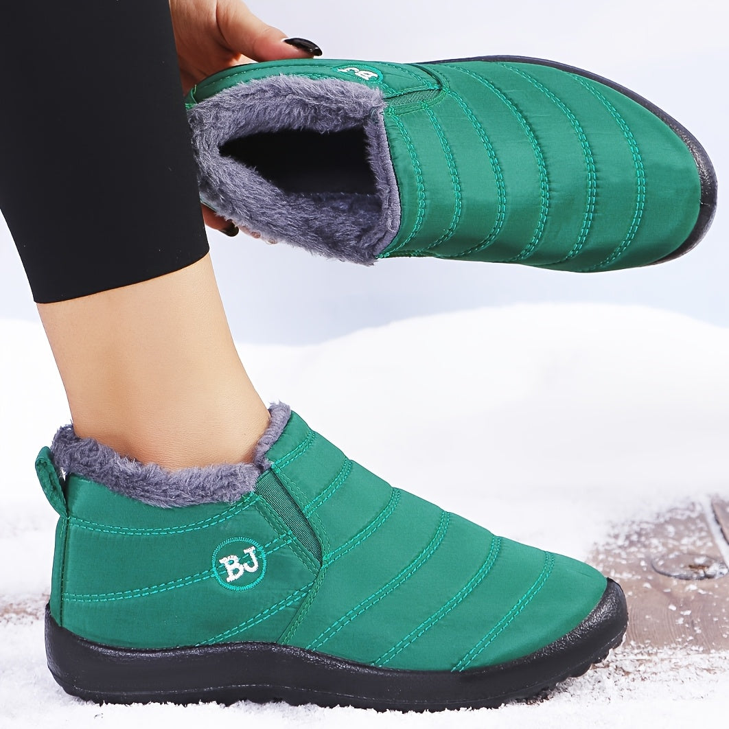 Victoria | Warm Slip-On Winter Boots