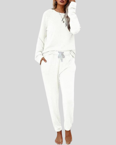 Victoria | Casual Long Sleeve and Sweatpants Set