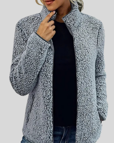 Victoria | Elegant Casual Fleece Jacket