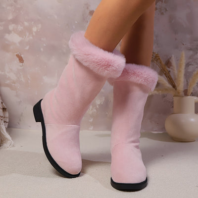 Victoria | Faux Fur Lined Mid-Calf Boots
