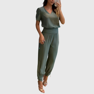 Victoria | Stylish Blouse and Trousers Set