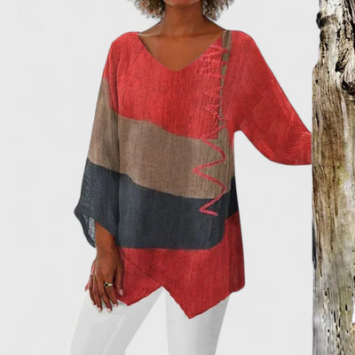 Victoria | Sophisticated V-Neck Tunic