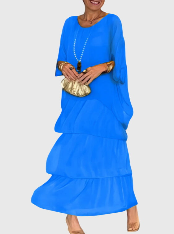 Victoria | Long and Flowing Elegant Dress