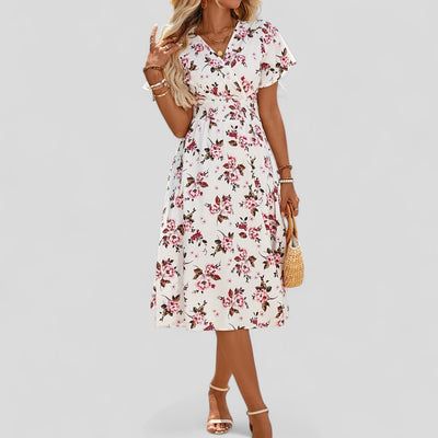 Victoria | Comfortable Summer Midi Dress