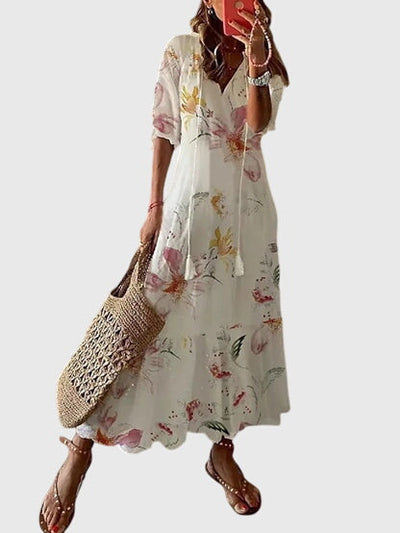 Olivia | Boho Vintage Summer Dress
