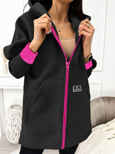 Victoria | Elegant Longline Hoodie