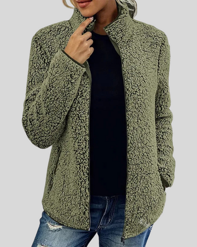 Victoria | Elegant Casual Fleece Jacket