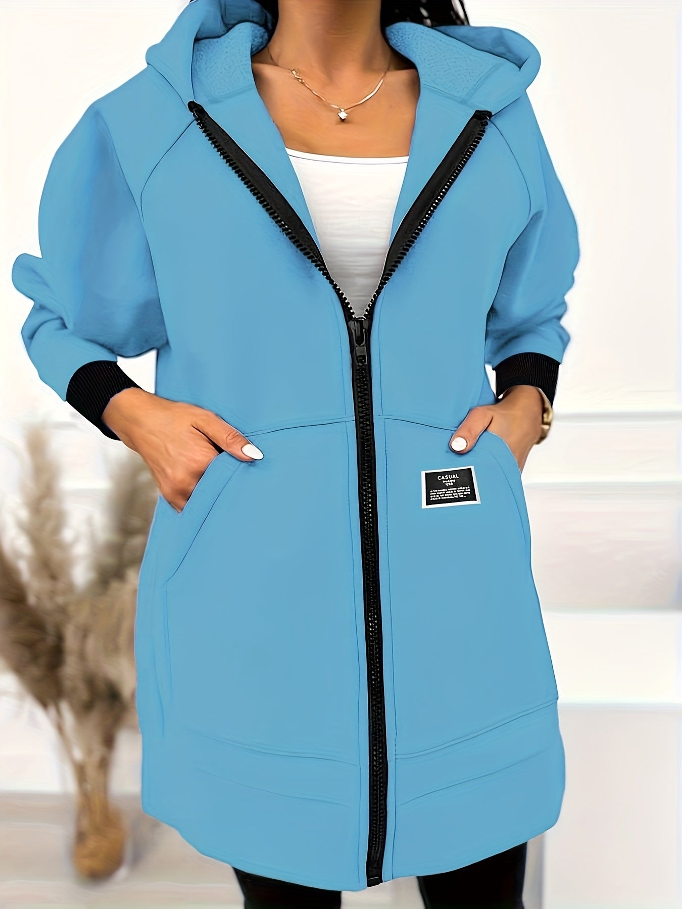 Victoria | Elegant Longline Hoodie