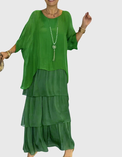 Victoria | Long and Flowing Elegant Dress