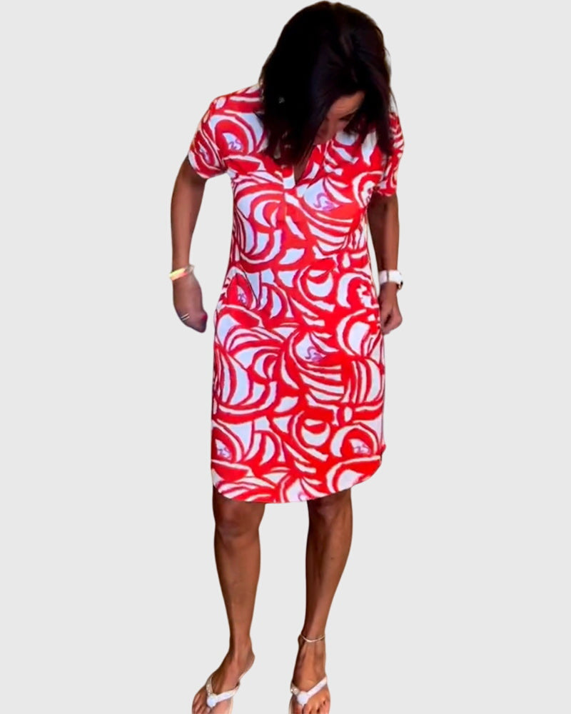 Victoria | Flattering Avenue Walk Dress