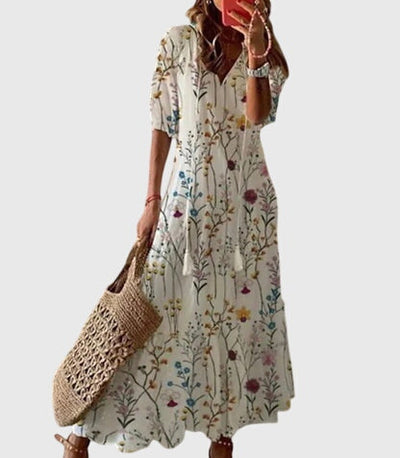 Olivia | Boho Vintage Summer Dress