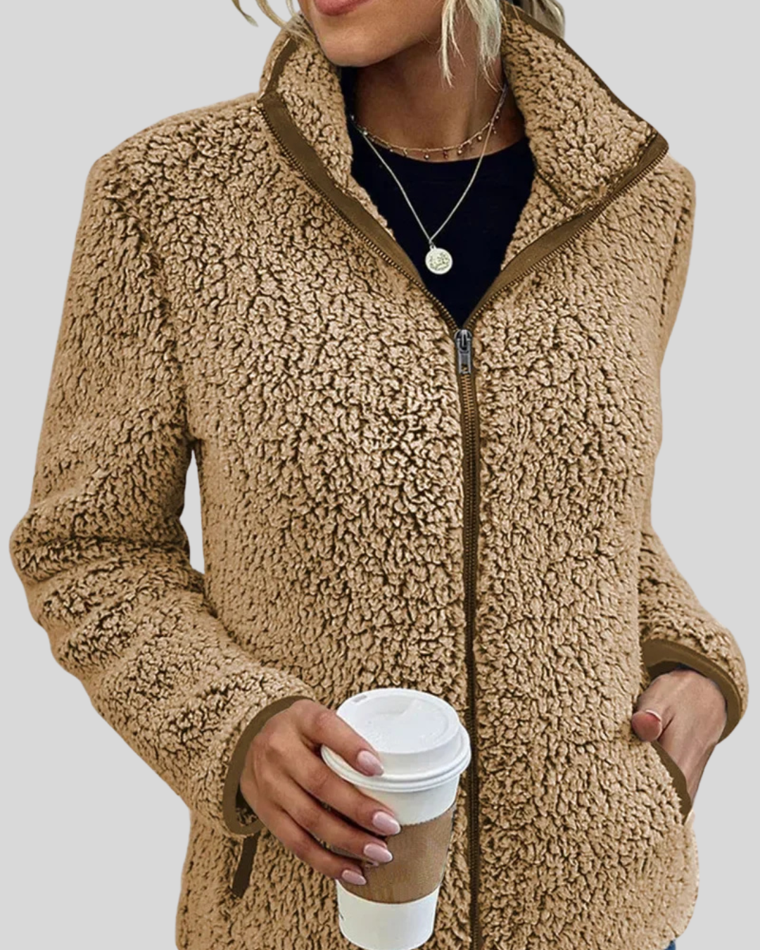 Victoria | Elegant Casual Fleece Jacket