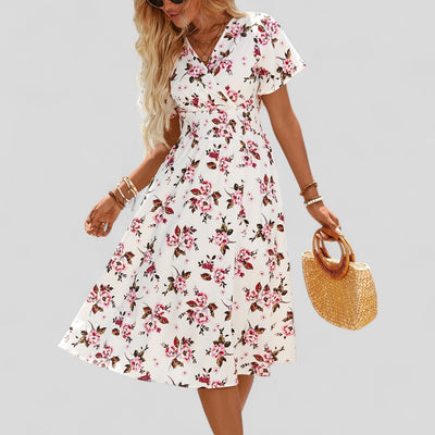 Victoria | Comfortable Summer Midi Dress