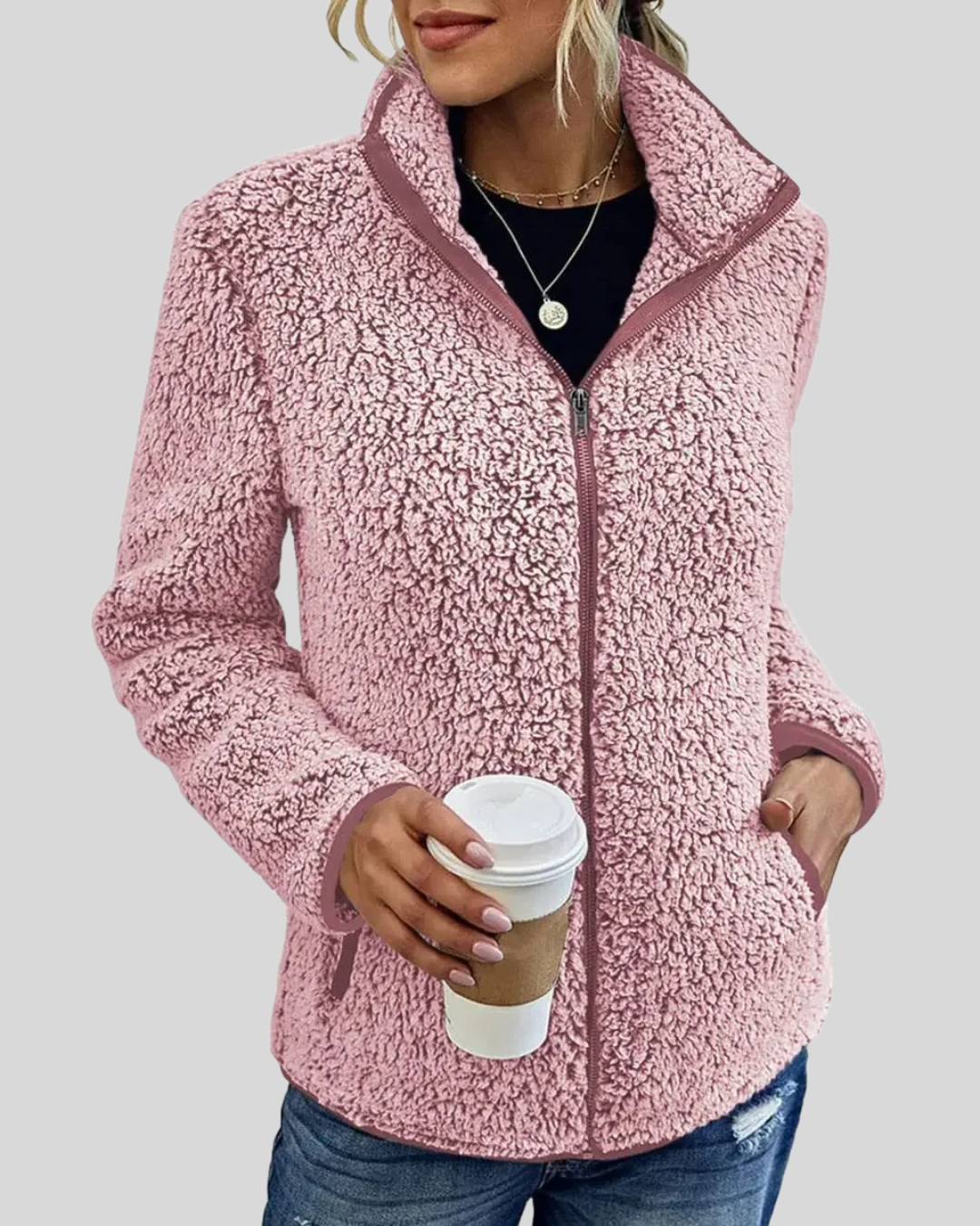 Victoria | Elegant Casual Fleece Jacket
