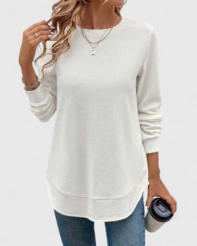 Victoria | Elegant O-Neck Long Sleeve