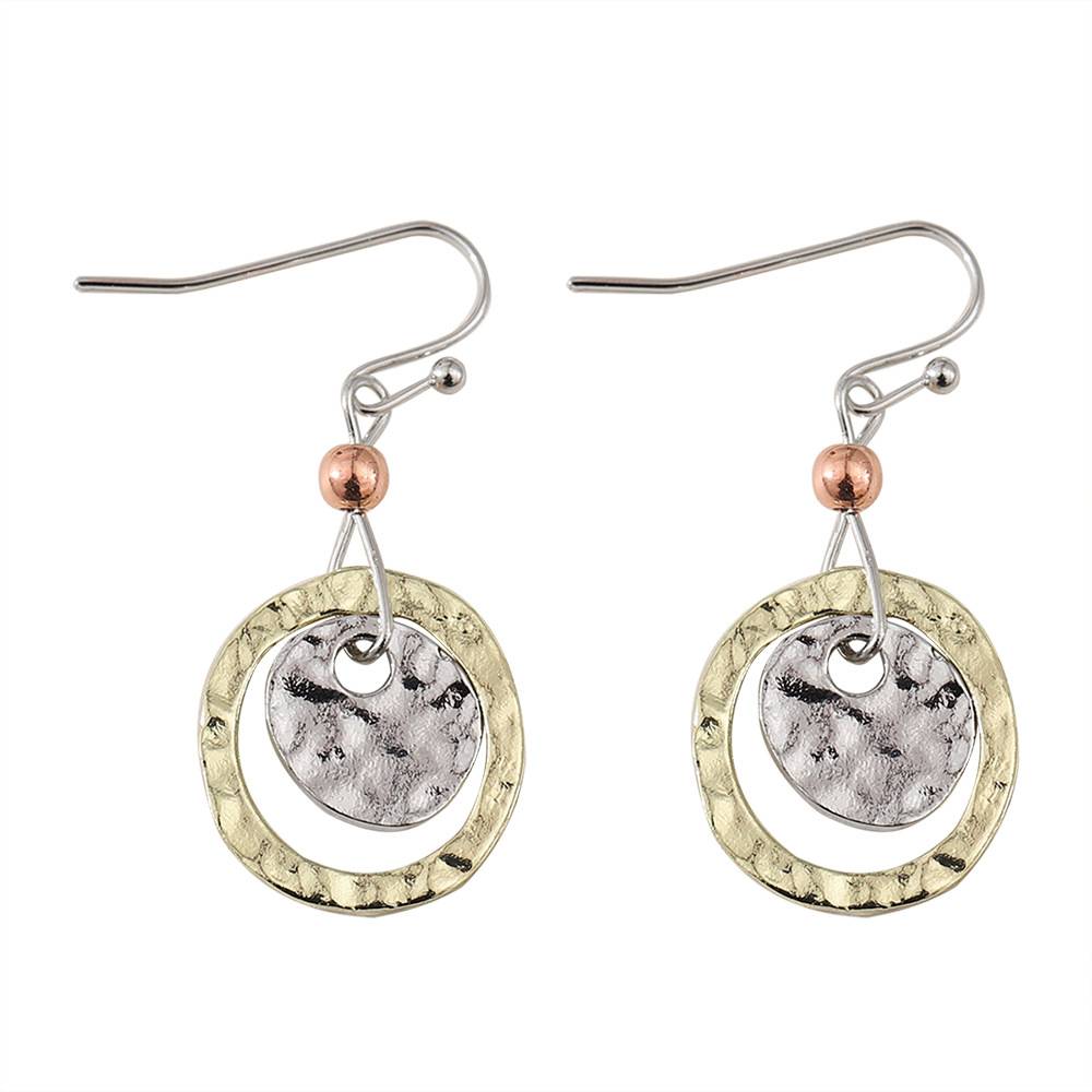 Victoria | Antique Round Earrings