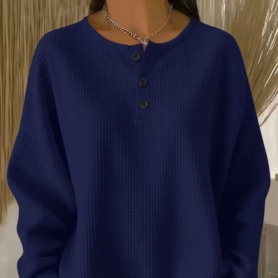 Olivia™ | Casual Waffle Top