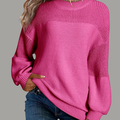 Victoria| loose-fitting knit sweater