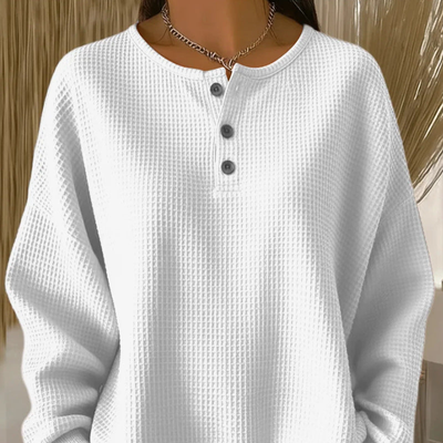 Olivia™ | Casual Waffle Top