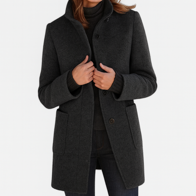 Victoria | Ladies Coat with High Collar