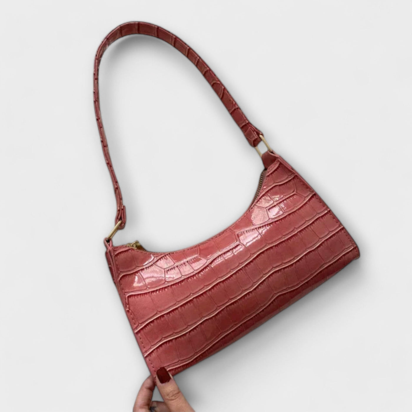 Victoria | Shiny Leather Bag