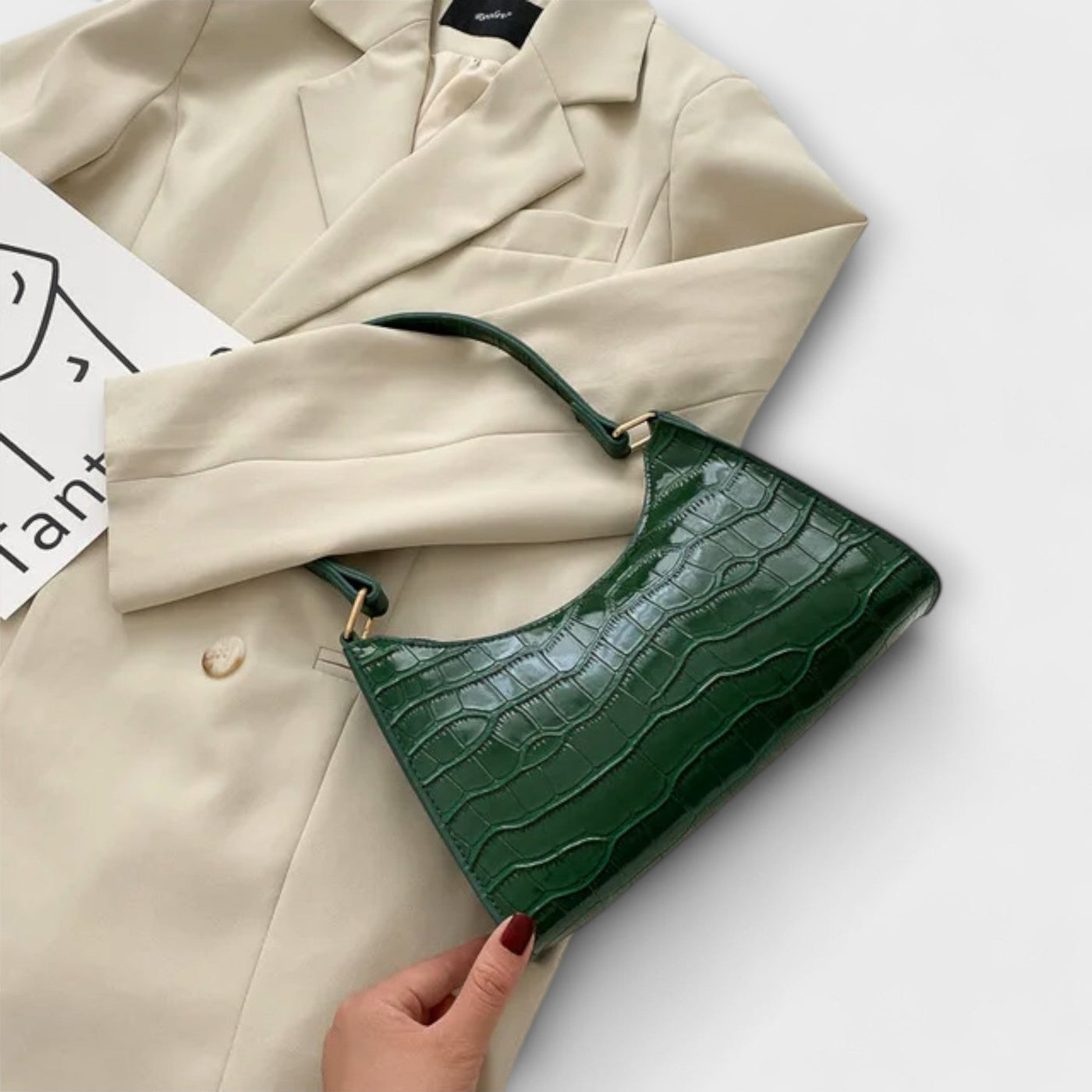 Victoria | Shiny Leather Bag