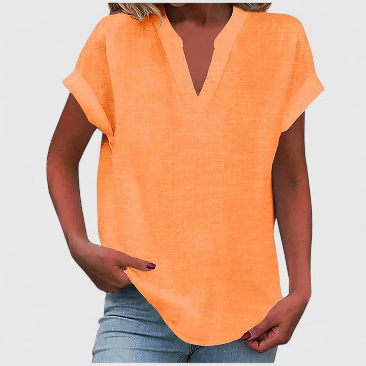 Olivia | Comfortable V-Neck Blouse