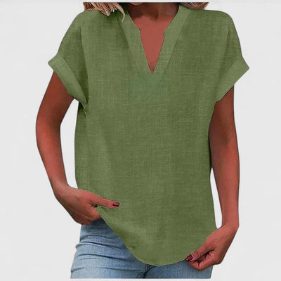 Olivia | Comfortable V-Neck Blouse
