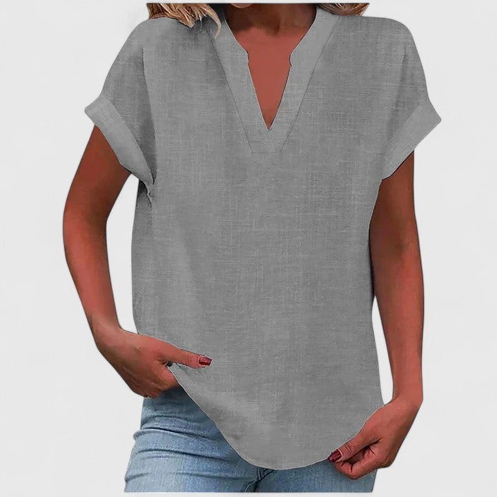 Olivia | Comfortable V-Neck Blouse